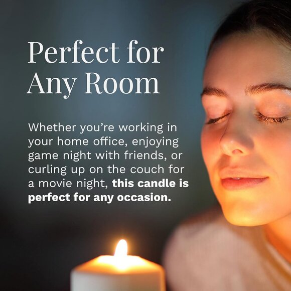 Everday Chasing Butterflies Scented Candle, 18 oz. Aromatherapy Candle, Off-Whit - Picture 6 of 9